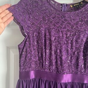 Miusol Purple Maxi Dress